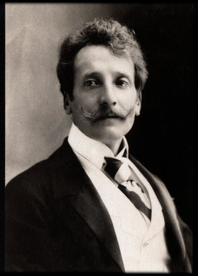 Portrait of Georges Rodenbach by French Photographer